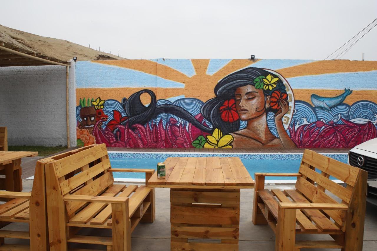 Surfari Punta Rocas Hostel Пунта Негра Екстериор снимка