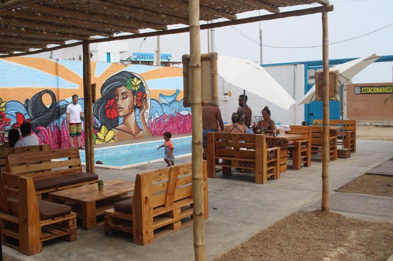 Surfari Punta Rocas Hostel Пунта Негра Екстериор снимка
