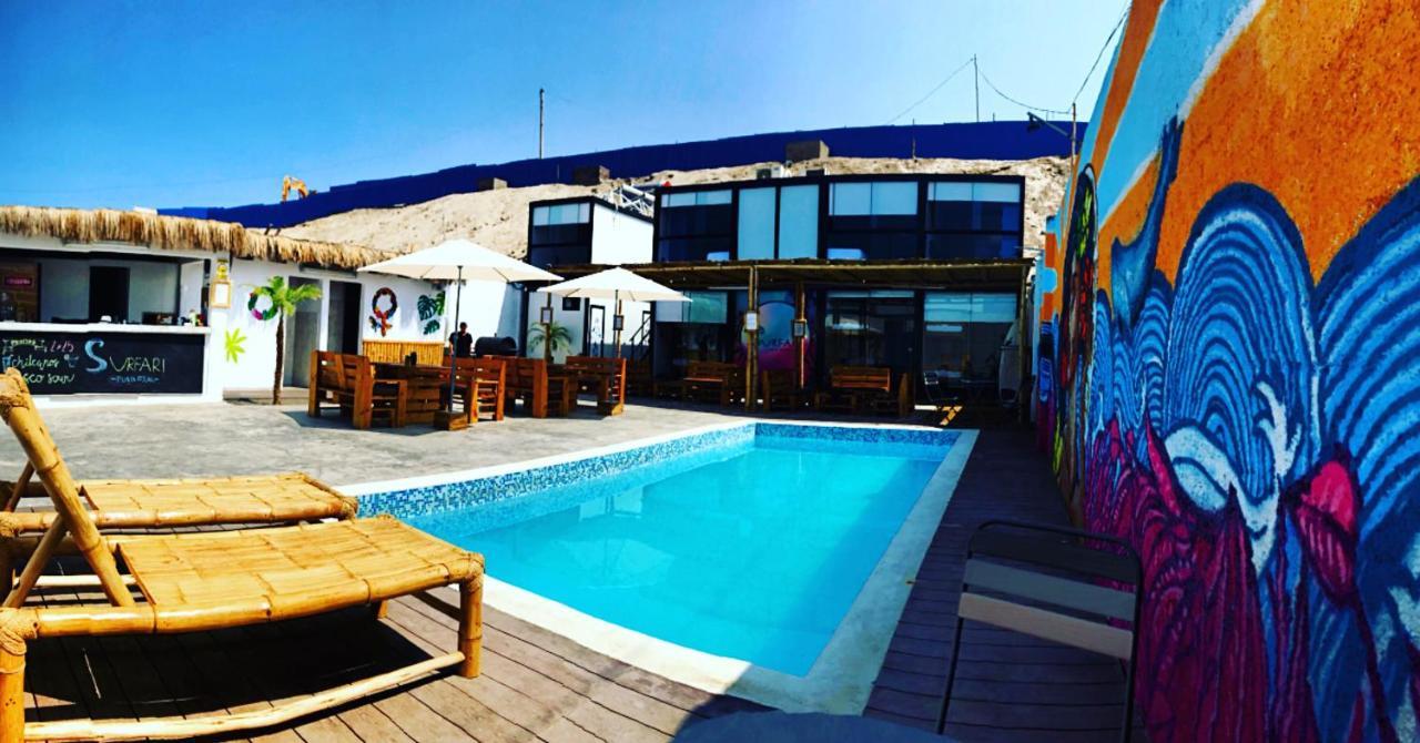 Surfari Punta Rocas Hostel Пунта Негра Екстериор снимка