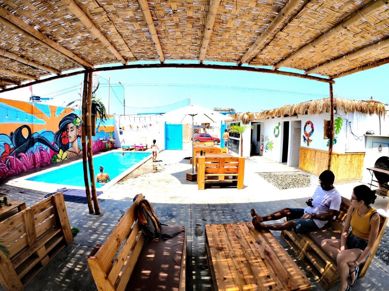 Surfari Punta Rocas Hostel Пунта Негра Екстериор снимка
